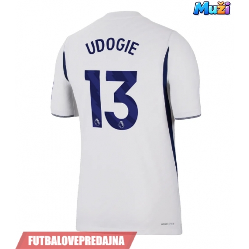 Lacne Muži Futbalové dres Tottenham Hotspur Destiny Udogie #13 2026-27 Krátky Rukáv - Domáci